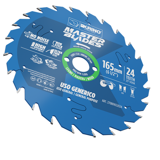 Disco da taglio MASTER BLADES con denti TCT per LEGNO